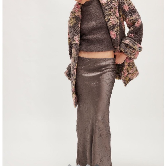 Free People Bali Sweet Attractions Jacket Teddy Sherpa Jacket M - Picture 4 of 4